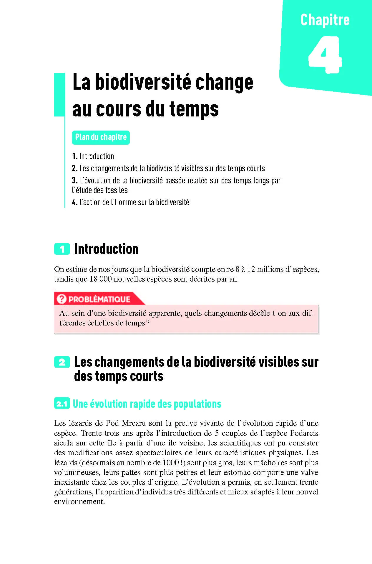 SVT (Sciences de la vie et de la Terre) Seconde - Interros des lycées 2de - Programme 2026-2027 - Les vrais exos du BAC - + de 100 exercices avec corrigés détaillés - Cahier d'exercices - 9782091574639 - page intérieure 59