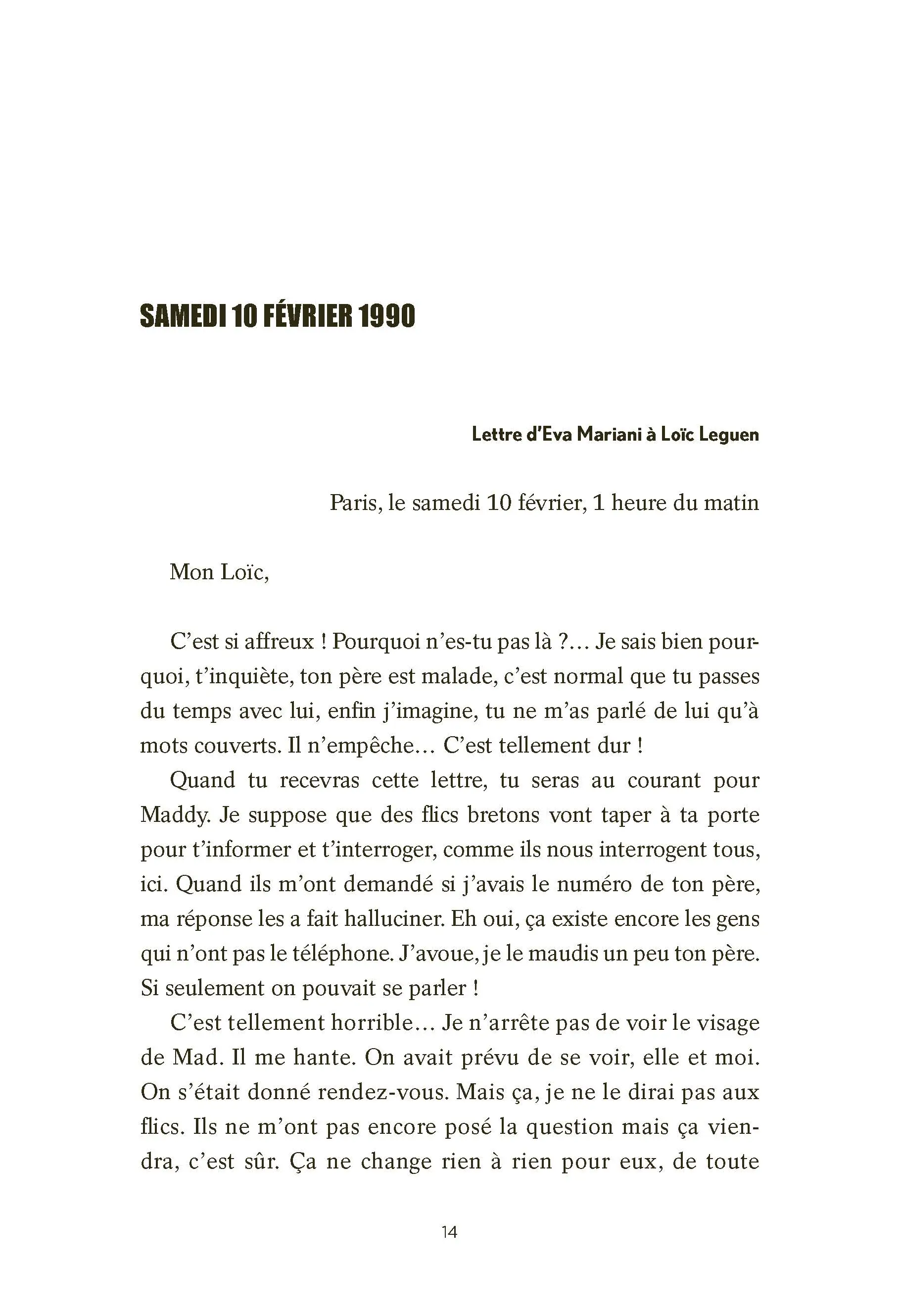 Qui a tué Madeline ? - Un thriller étonnant dans l'univers de la mode, entre dossier d'enquête et roman épistolaire - Dès 14 ans - Roman - 9782095059750 - page interieure 6