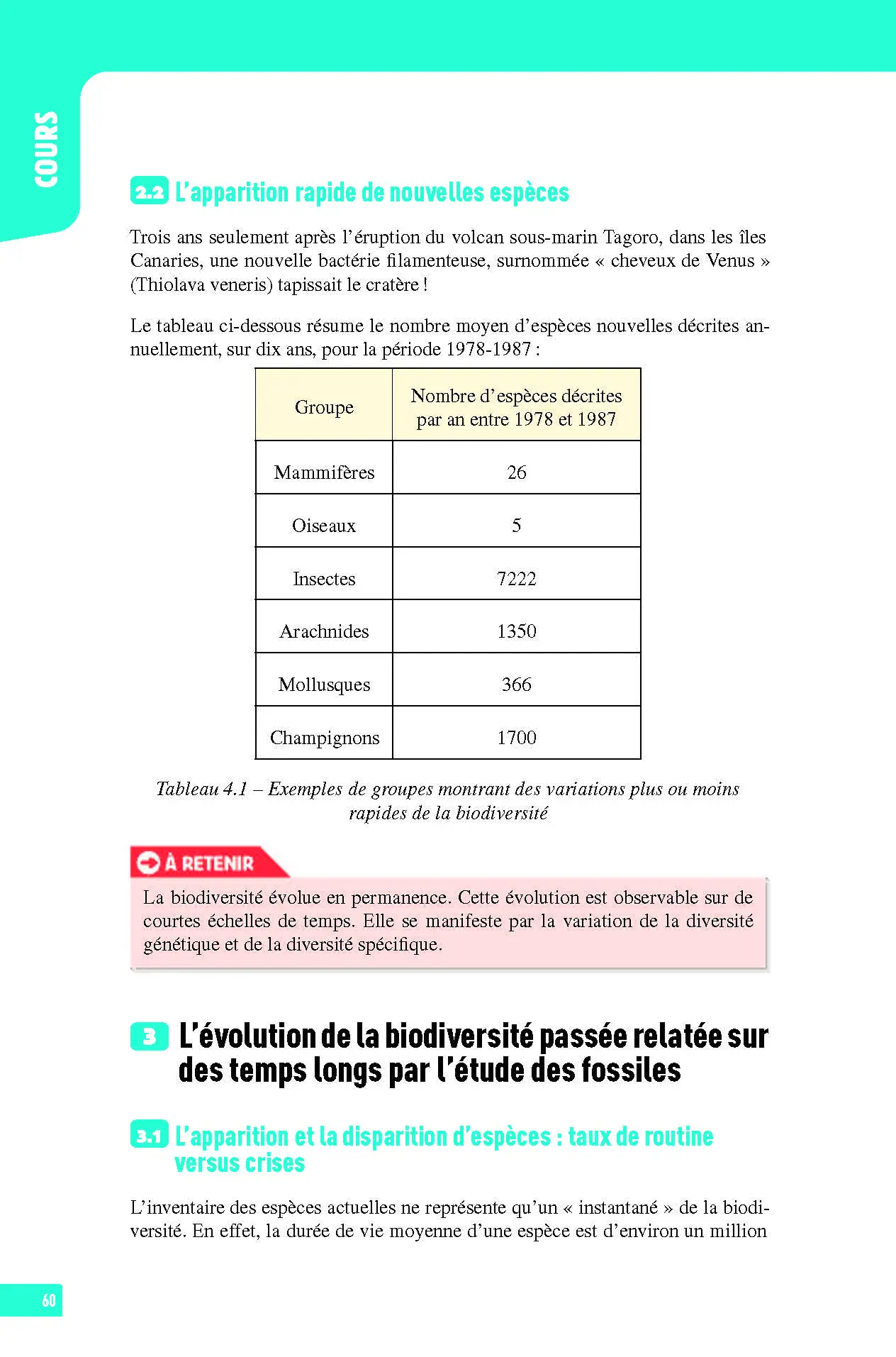 SVT (Sciences de la vie et de la Terre) Seconde - Interros des lycées 2de - Programme 2026-2027 - Les vrais exos du BAC - + de 100 exercices avec corrigés détaillés - Cahier d'exercices - 9782091574639 - page intérieure 60