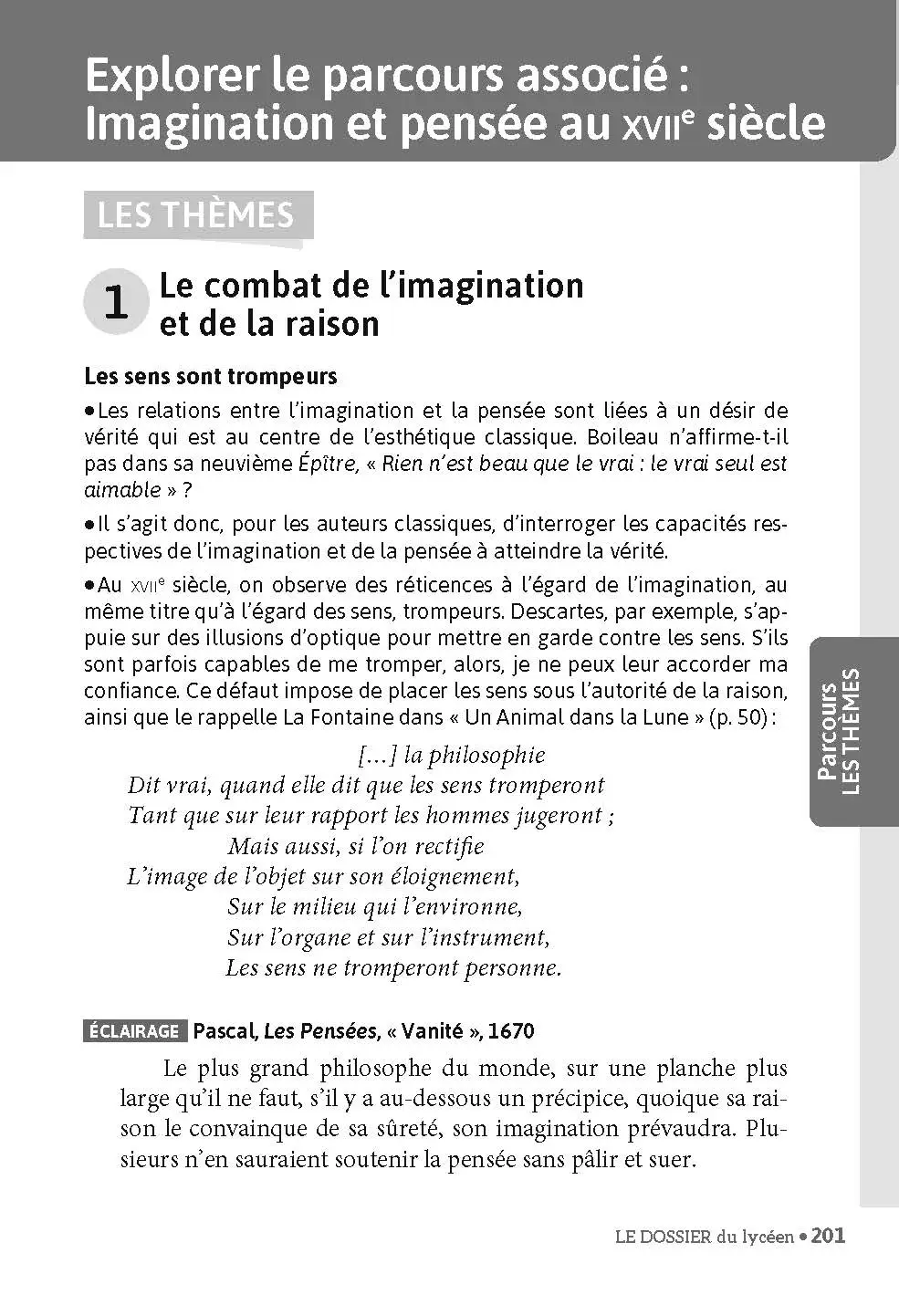 Fables, livres VII à XI de La Fontaine - BAC Français 1re - Parcours associé Imagination et pensée au XVIIe siècle - édition prescrite - Carrés Classiques Oeuvres Intégrales - EPUB  - Livre - 9782091320991 - Page intérieure 7/7