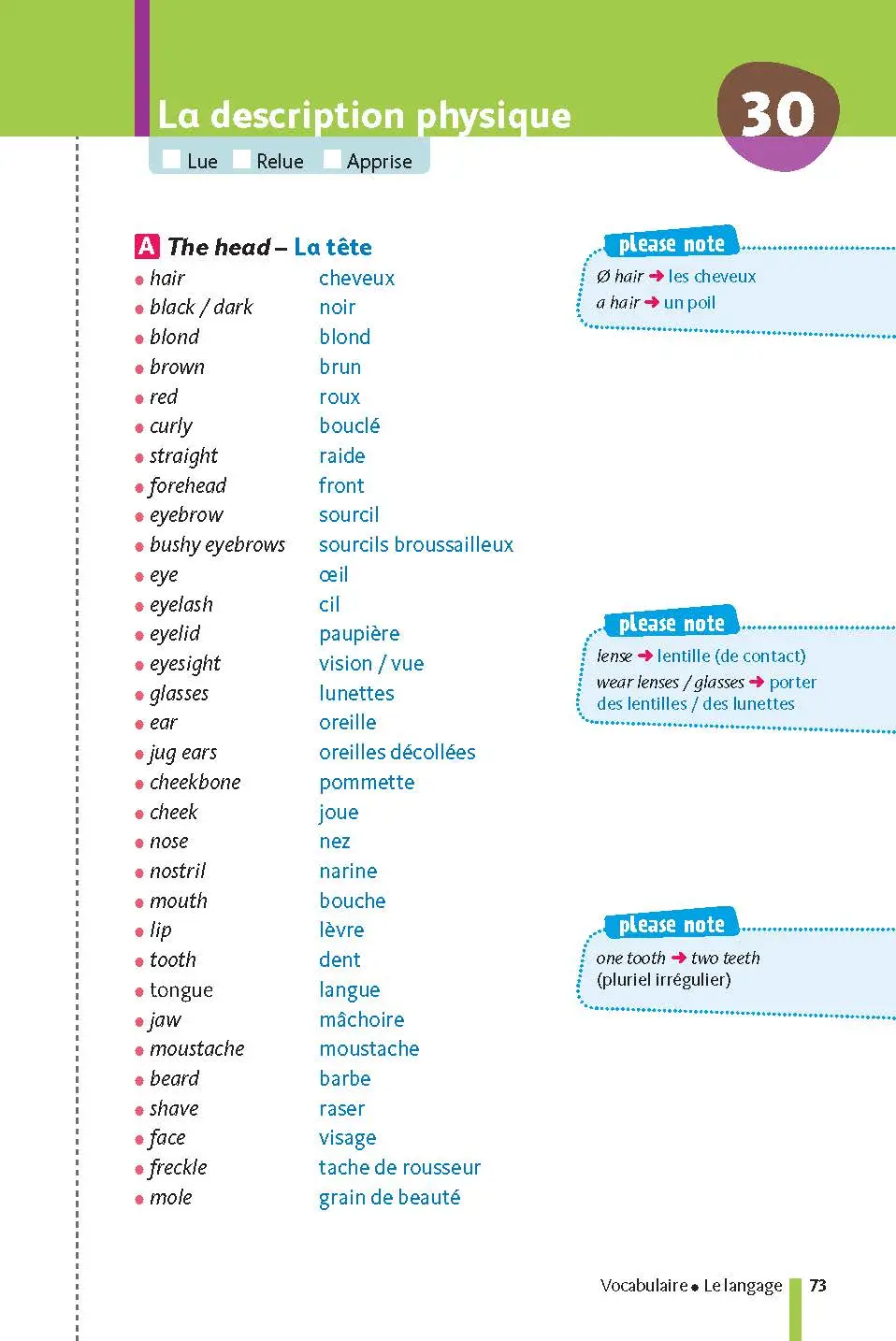 Anglais 3e - Mes fiches pour le Brevet - Brevet 2027 - Fiches - 9782091503059 - page intérieure 73