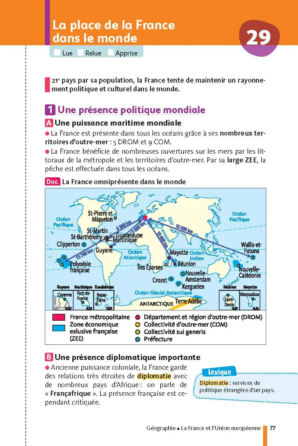 Histoire-Géographie - EMC (Enseignement moral et civique) 3e - Mes fiches pour le Brevet - Brevet 2027 - Fiches - 9782091503028 - page intérieure 77
