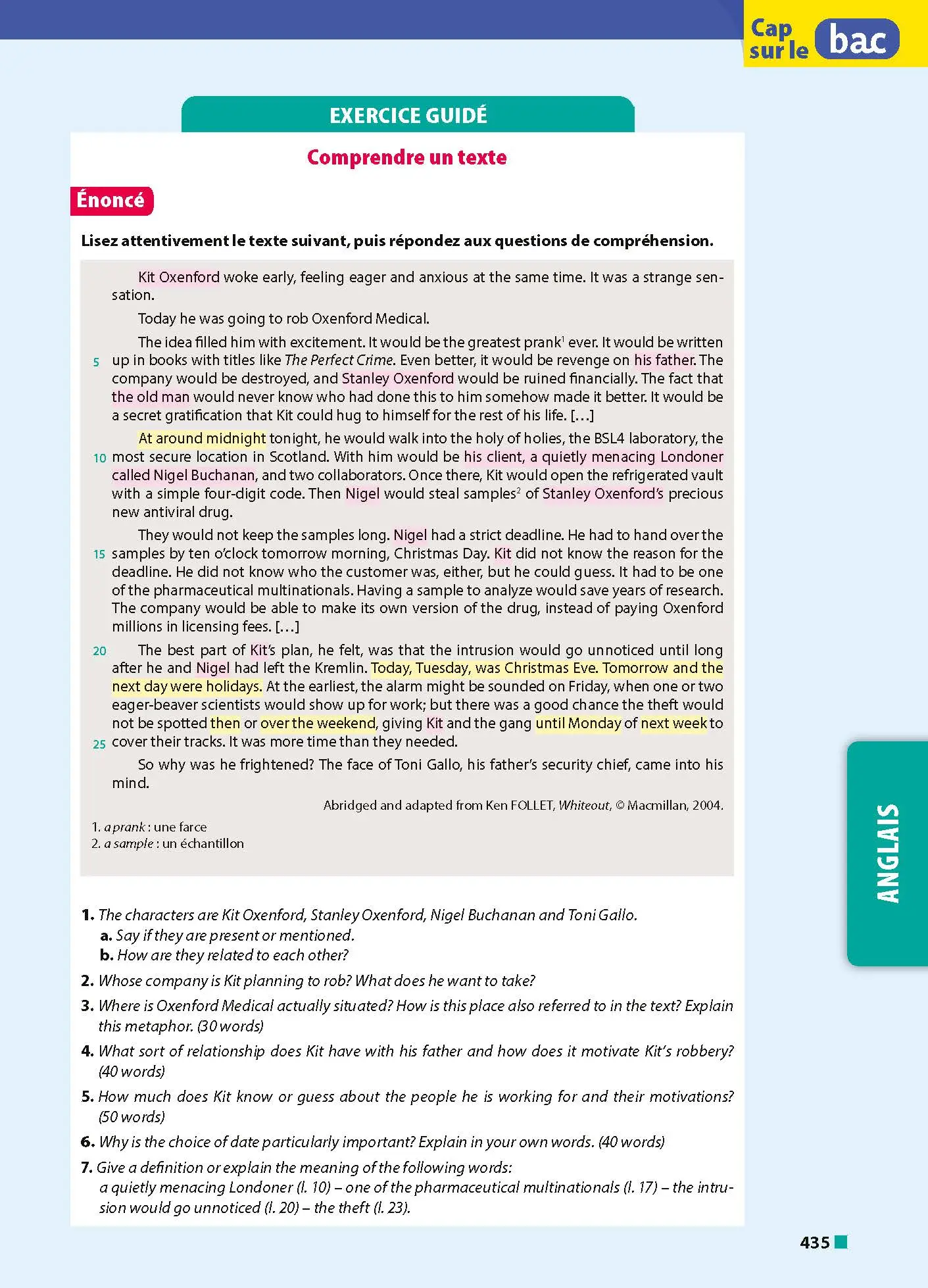 ABC Tout en un Tle - Toutes les matières du tronc commun Terminale - Bac 2027 - Philosophie, Enseignement scientifique, Histoire-Géographie, Anglais, Espagnol + Cahier spécial Bac - Tout-en-un - 9782095035617 - Page intérieure 9