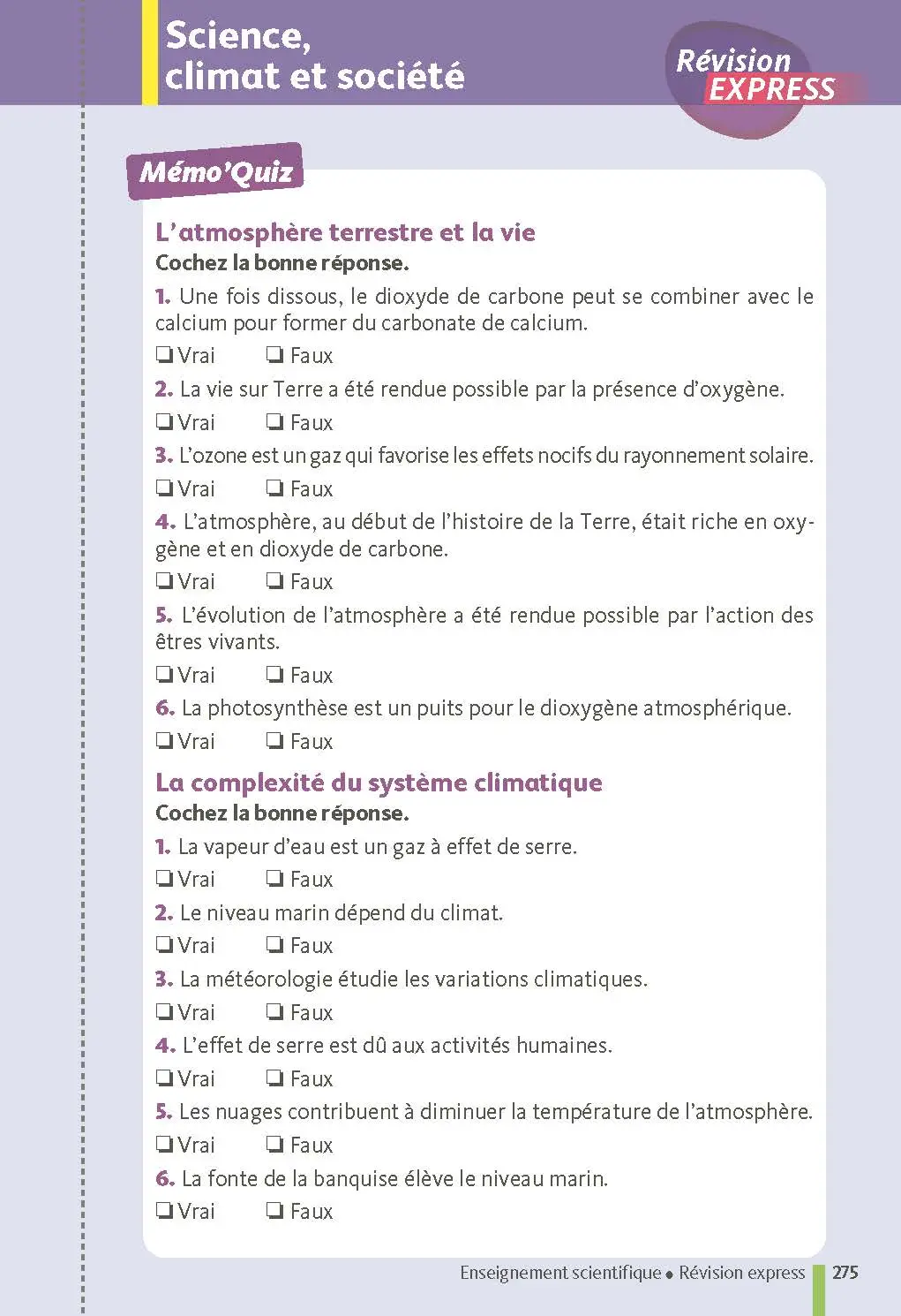 Toutes les matières du tronc commun Terminale - Ma Compil fiches BAC - Bac 2027 - Philosophie, Histoire-Géographie, Enseignement scientifique, Anglais, Espagnol, Allemand Term - Fiches - 9782095035631 - Page intérieure 9