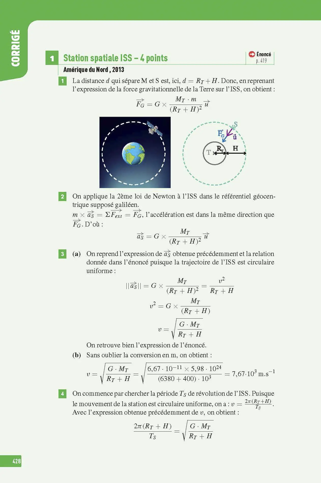 Physique-Chimie Terminale - Interros des lycées Tle - Les vrais exos du BAC - + de 100 exercices avec corrigés détaillés - BAC 2027 - Cahier d'exercices - 9782095038632 - Page intérieure 9