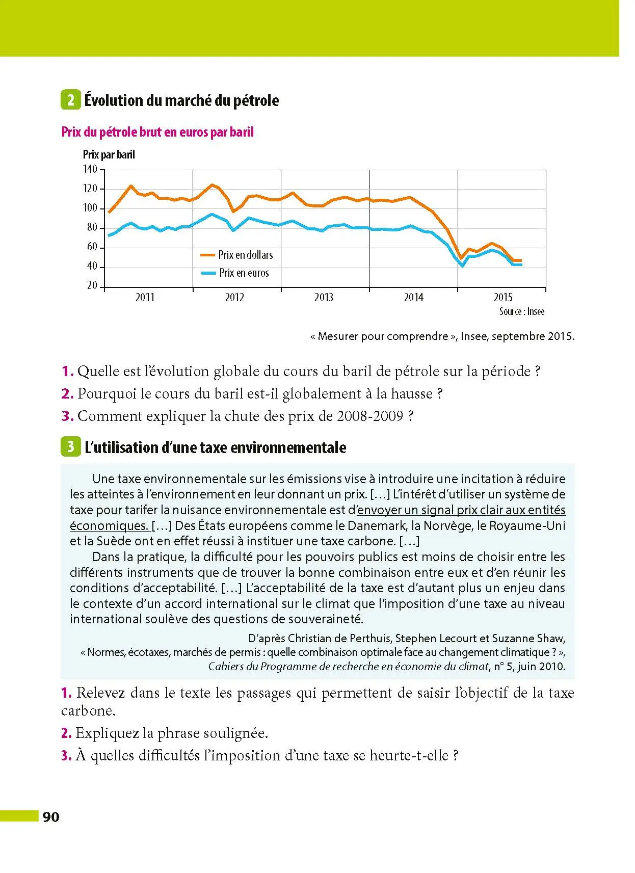 SES 2de - ABC Réussite - Programme de seconde 2026-2027 - Cours, Méthode, Exercices - Livre de cours, méthode et exercices - 9782091571133 -  [page intérieure 90]