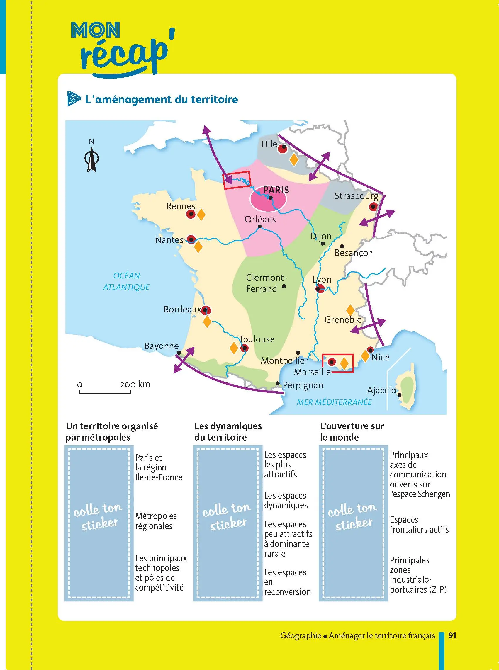 Histoire-Géographie - EMC (Enseignement moral et civique) 3e - Mes fiches perso Brevet - Révisions Brevet 2027 - Fiches - 9782091573762 - page intérieure 91