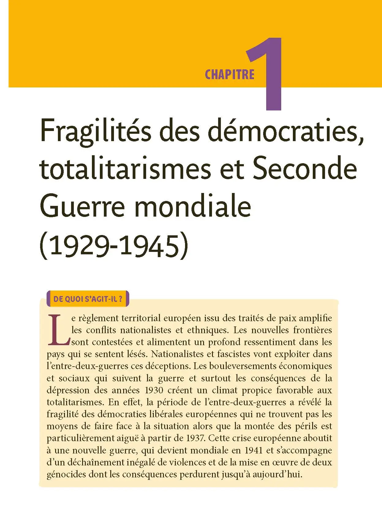 Histoire-Géographie Terminale - ABC Excellence - Bac 2027 - Enseignement commun Tle - Cours complets, Notions-clés et vidéos, Points méthode, Exercices et corrigés détaillés - Livre de cours, méthode et exercices - 9782091571430 -  [page intérieure]