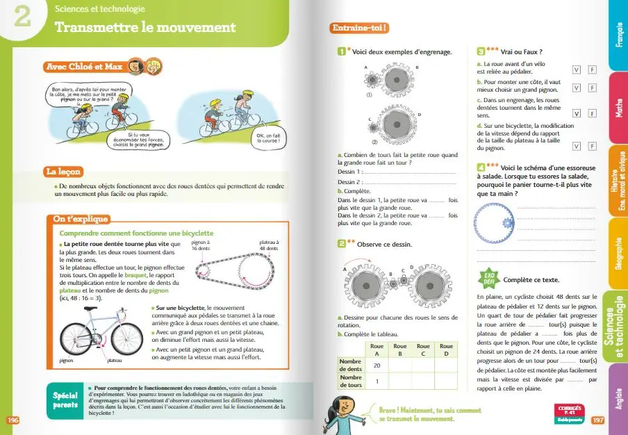 Je comprends tout CM2  - Tout en un (cours + exercices) pour réviser tout le programme du CM2 dans toutes les matières - Tout-en-un - 9782091932958 - page-interieure