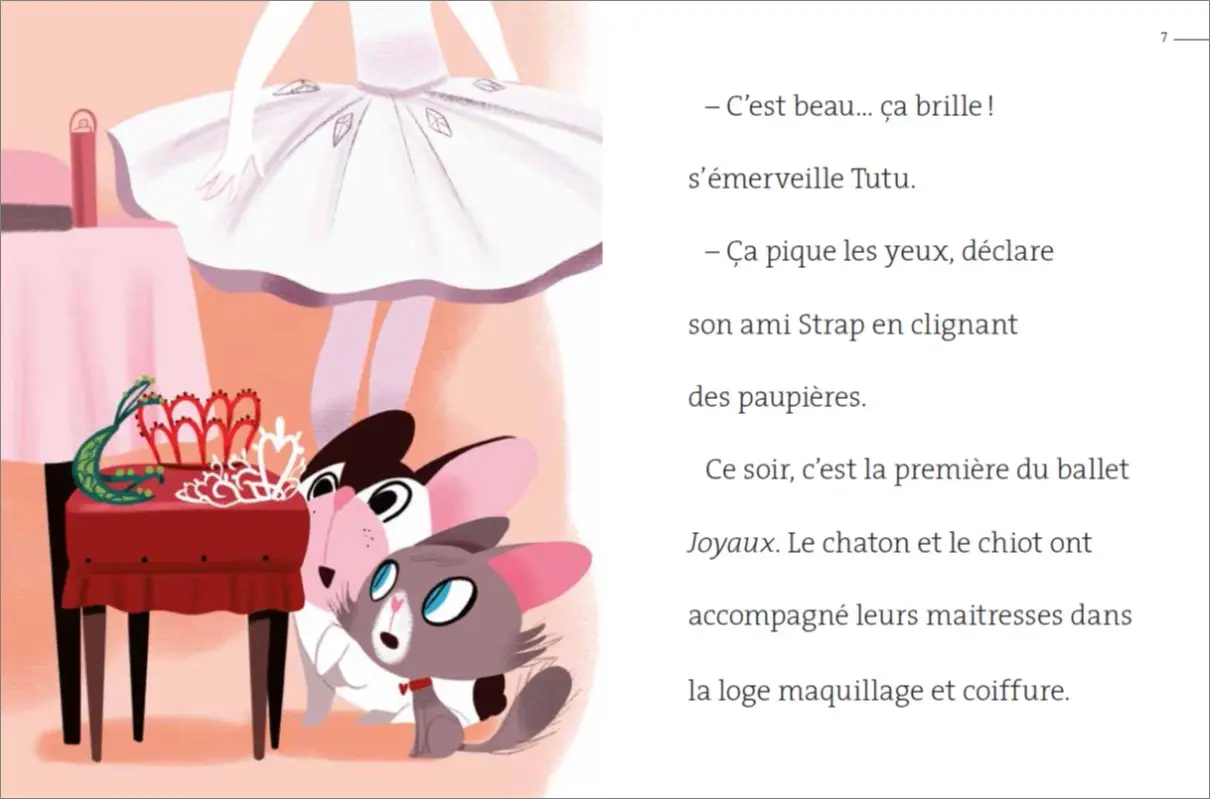 Le petit chat de l'Opéra - Le trésor du lac - roman dès 6 ans - Roman - 9782092490938 - page intérieure