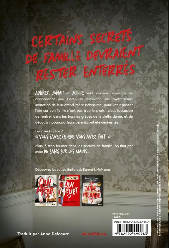 Liens de sang - Thriller Ado - Roman - 9782092490983 - page-interieure
