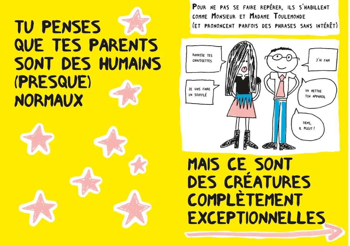 Le livre qui t'explique enfin tout sur les parents - édition anniversaire - Humour - dès 8 ans - Album(s) - 9782092496565 - page-intérieure