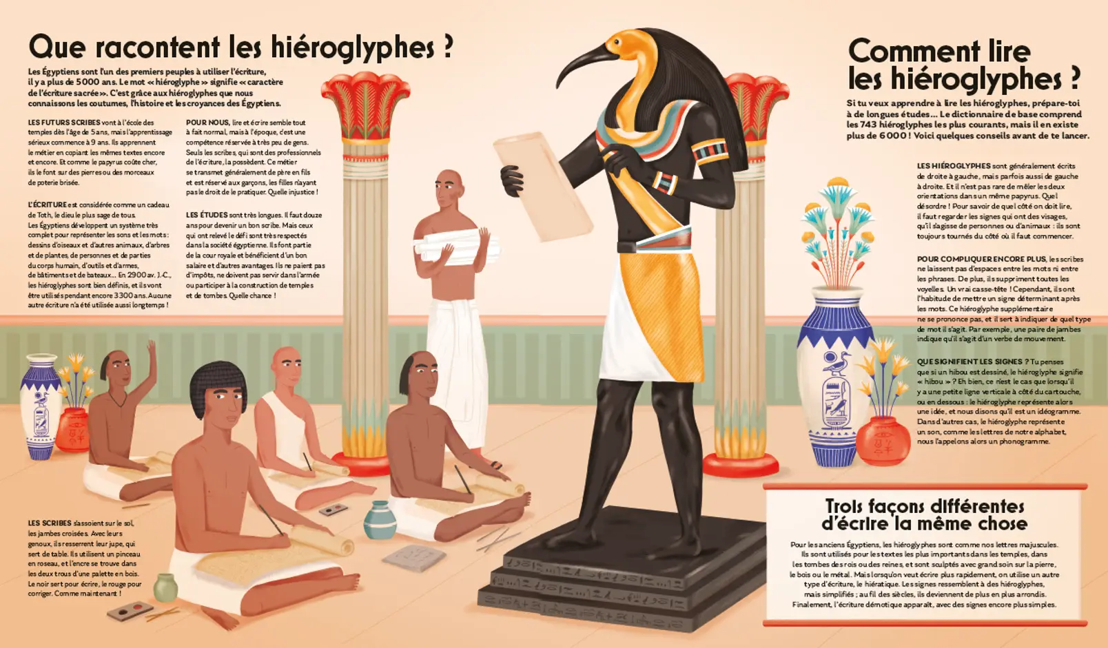 Toutankhamon : le trésor de l'enfant pharaon - Album Mosquito - Dès 7 ans - Livre documentaire - 9782092497746 - page-intérieure