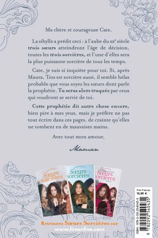 Soeurs sorcières - Livre 1 - Roman Fantasy - Roman - 9782092540435 - page-interieure