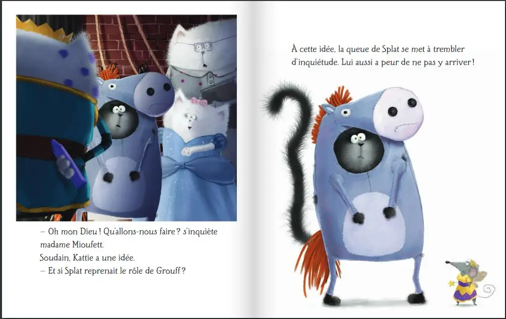 Splat fait son spectacle ! Album dès 4 ans - Album(s) - 9782092549858 - page-interieure