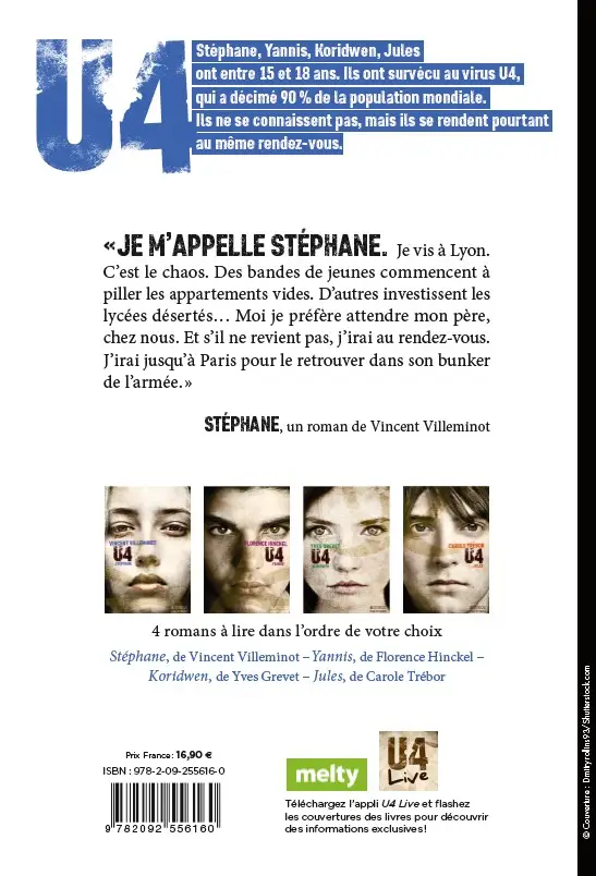 U4 Stéphane - Roman SF/Dystopie - Roman - 9782092556160 - page-interieure