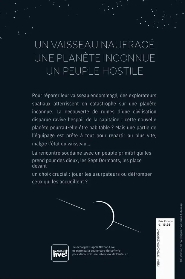 La planète des sept dormants - Roman SF / Dystopie - Roman - 9782092580110 - page-interieure