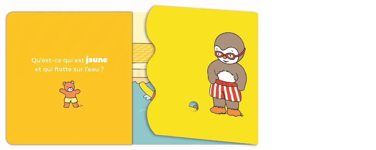 T'choupi devine les couleurs- Dès 2 ans - Livre d'éveil - 9782092590324 - page-interieure