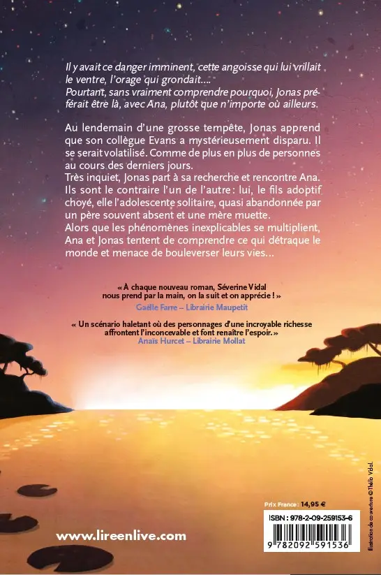 L'été des Perséides - Roman ado  - Roman - 9782092591536 - page-interieure