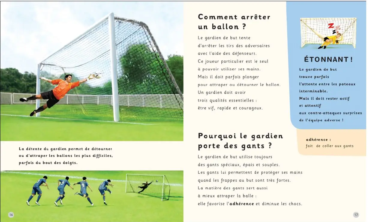Passion Football - version adaptée aux DYS - Questions/Réponses - doc dès 7 ans - Livre documentaire - 9782092593356 - page-interieure