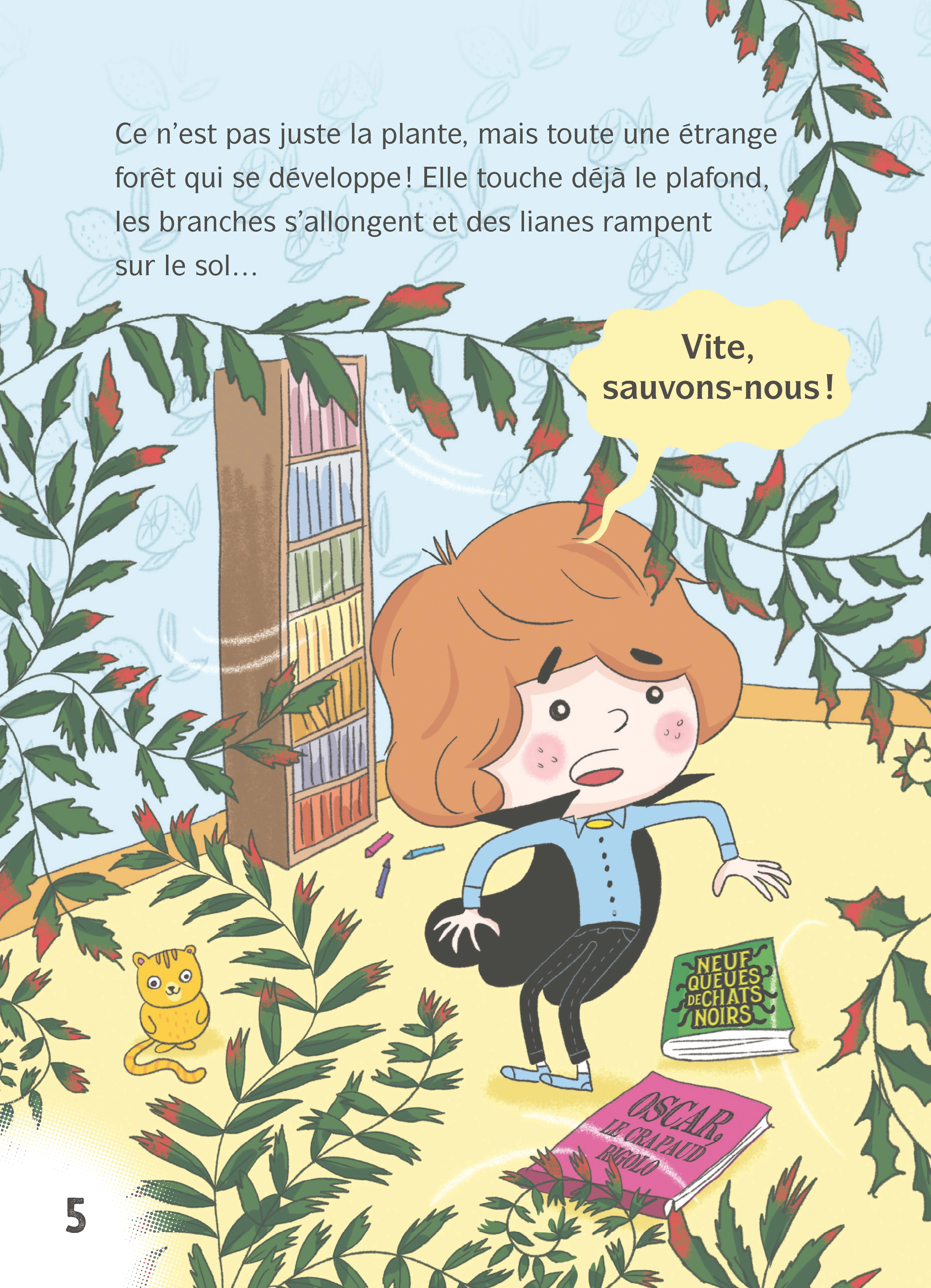 Mon premier escape game - Amélie Maléfice - Piégés dans la forêt ! - Dès 6 ans  - Roman - 9782092595503 - page intérieure