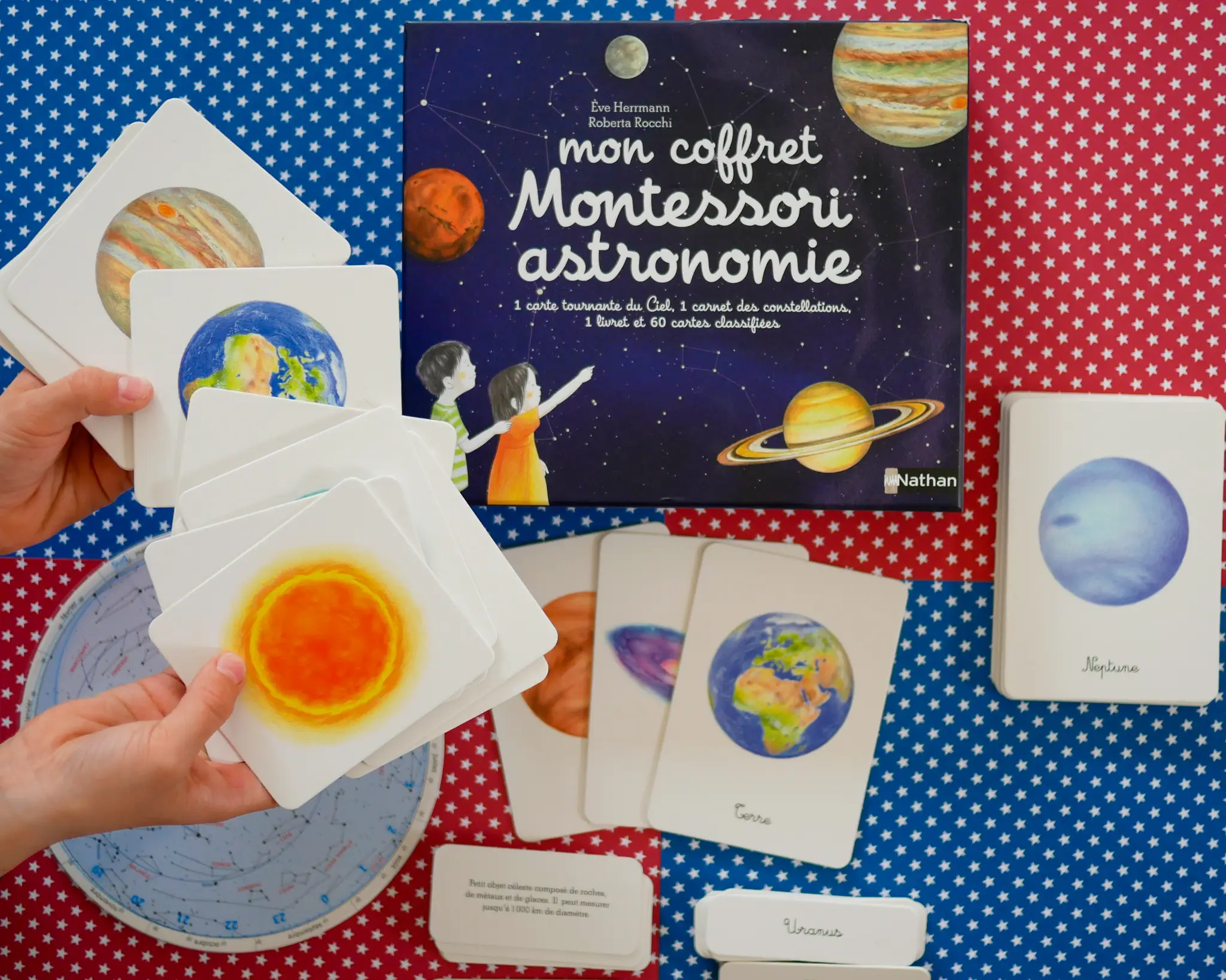 Mon coffret Montessori astronomie - Dès 5 ans - Coffret - 9782092788448 - page-intérieure