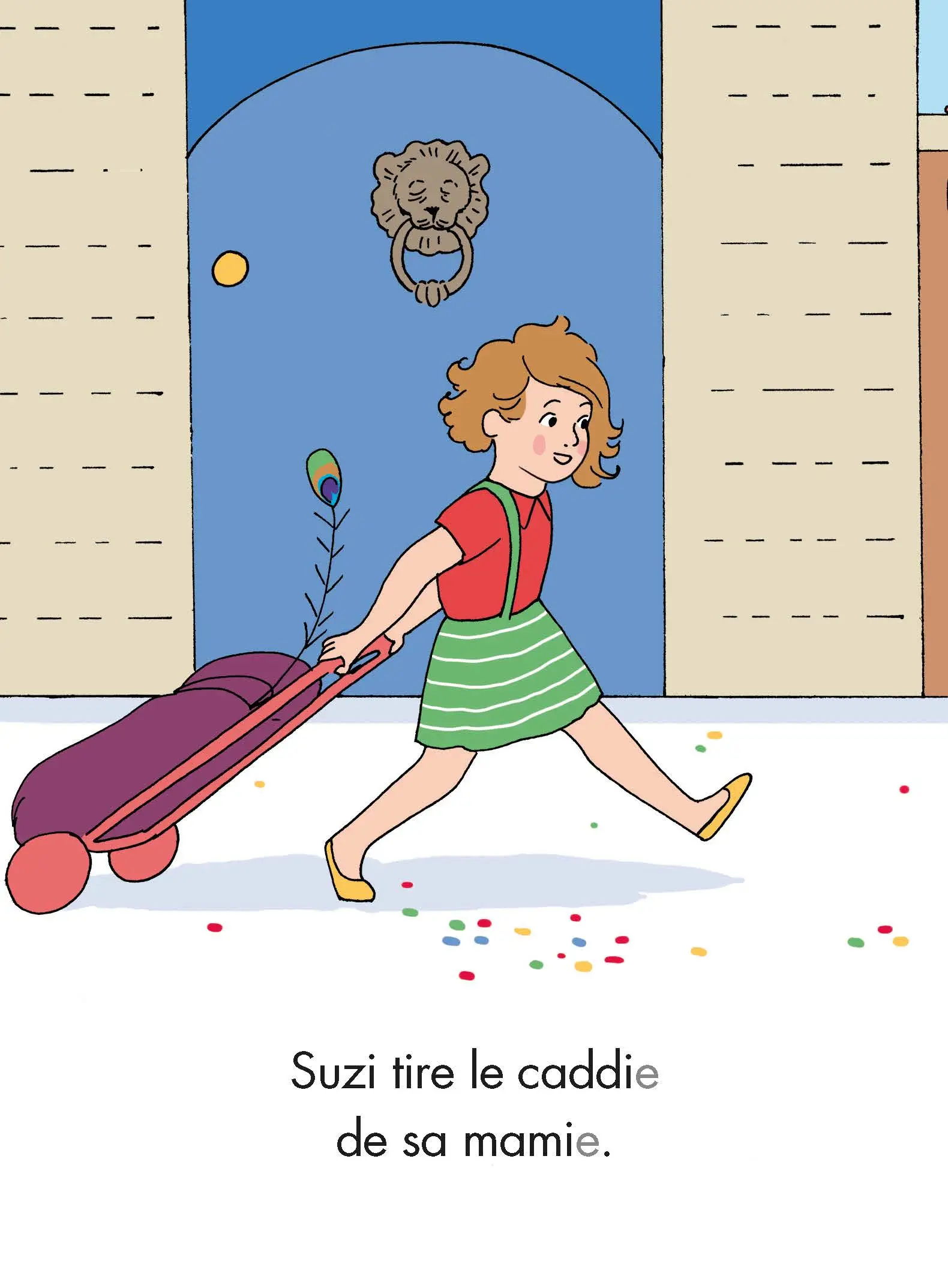Mon coffret premières lectures Montessori : La botte de Suzi - Niveau 1 - 4/7 ans - Roman - 9782092789490 - page intérieure 