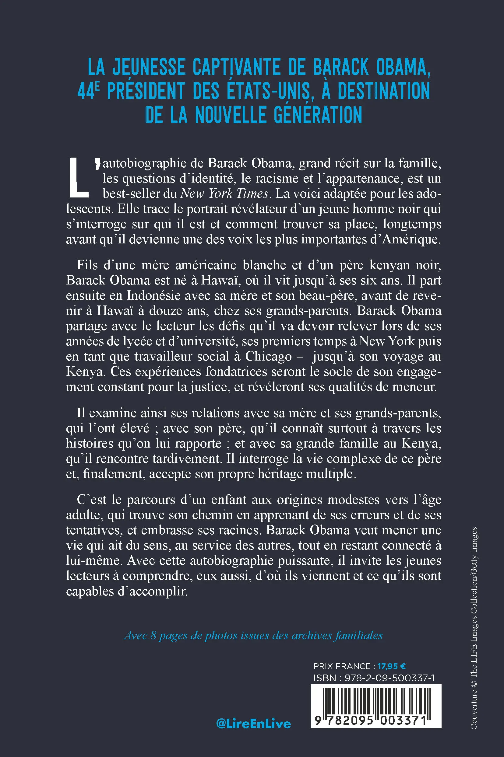 Les rêves de mon père - Inspiration pour la nouvelle génération - Roman - 9782095003395 - page-interieure