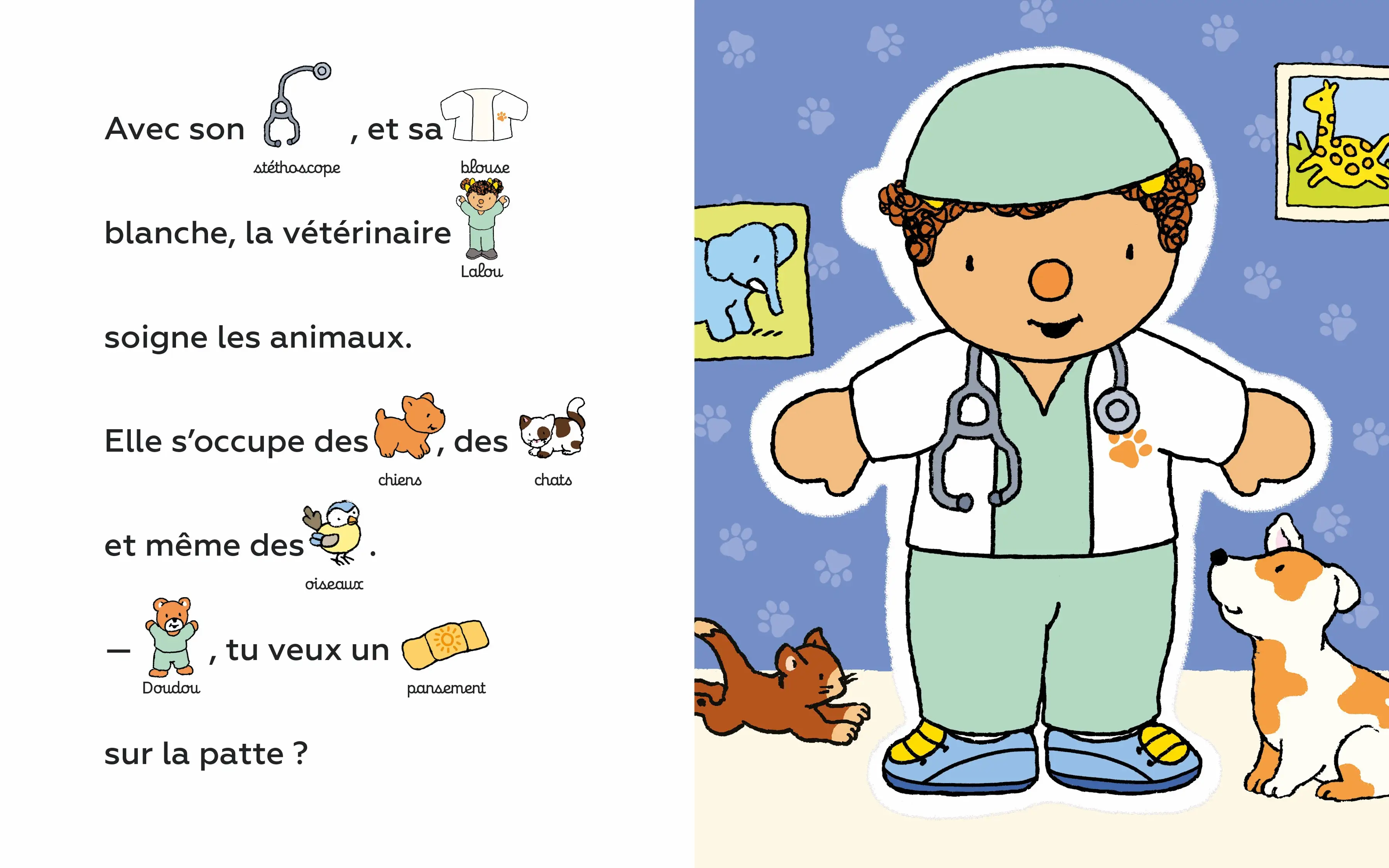 Livre puzzle : méli-mélo T'choupi. - Livre d'éveil - 9782095017583 - page-interieure