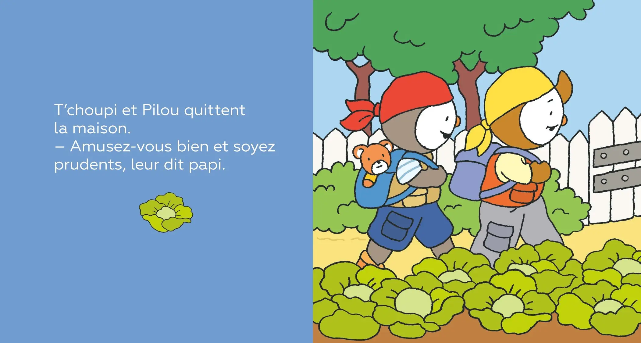 T'choupi part à l'aventure - Dès 2 ans - Un livre à lire et à écouter - Album(s) - 9782095018306 - page-interieure