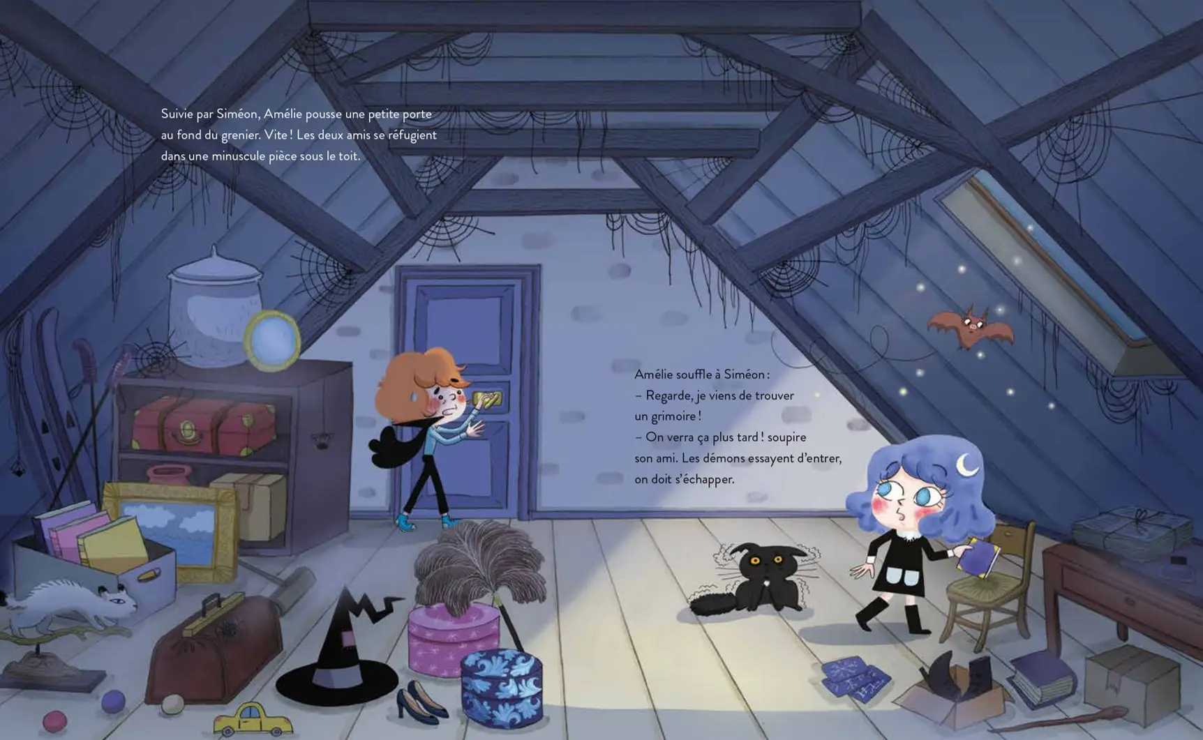 Amélie Maléfice - La maison des sortilèges - Album animé - Dès 4 ans - Album(s) - 9782095020125 - page-intérieure