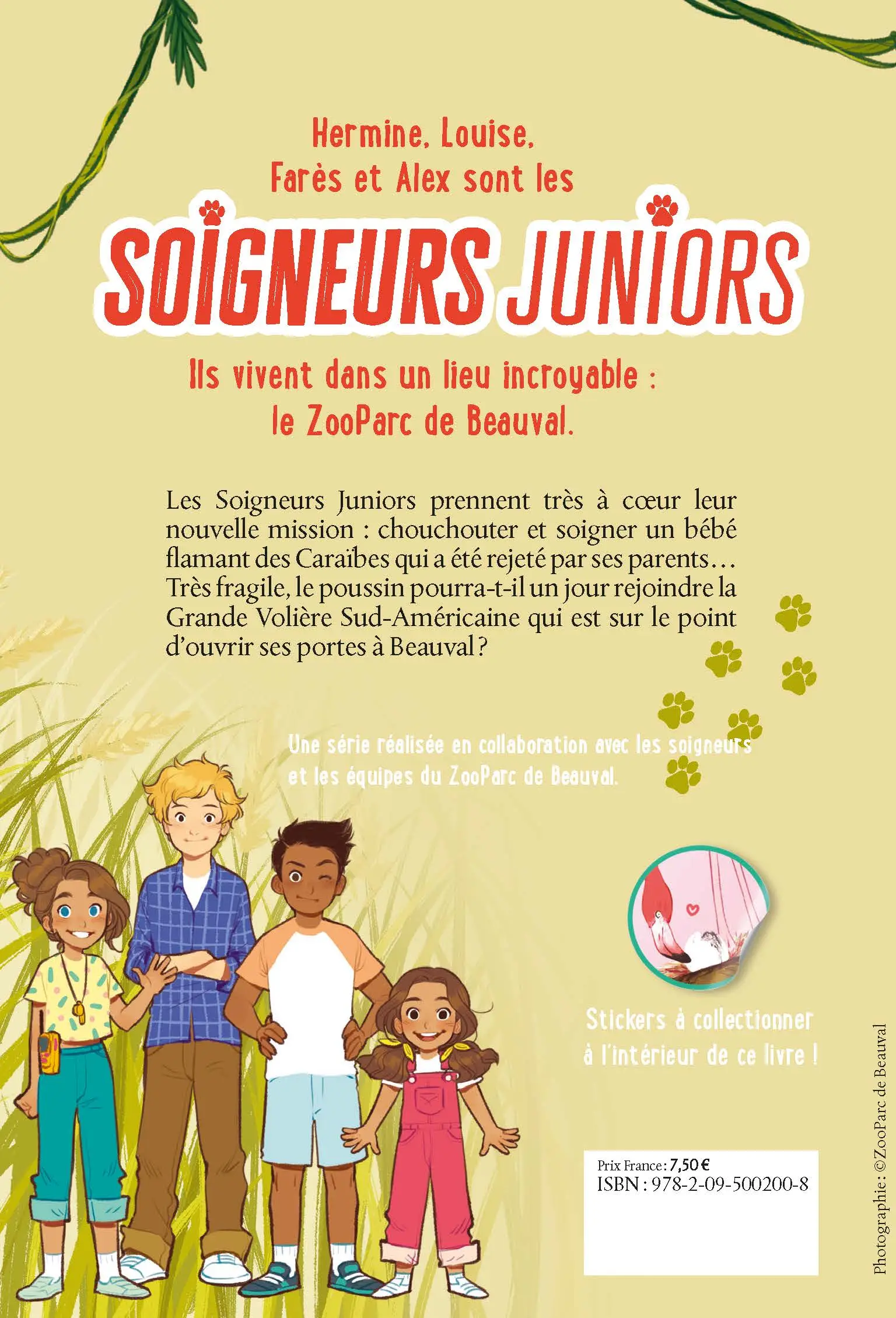 Soigneurs juniors - Au paradis des oiseaux - Tome 12 - ZooParc de Beauval - dès 8 ans - Roman - 9782095022082 - page-interieure