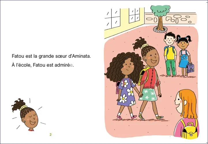 Regarde je lis ! Une histoire à lire tout seul - Mila et Noé, La grande soeur de Jade - Niveau 3 - Dès 5 ans - Roman - 9782095029791 - page-intérieure