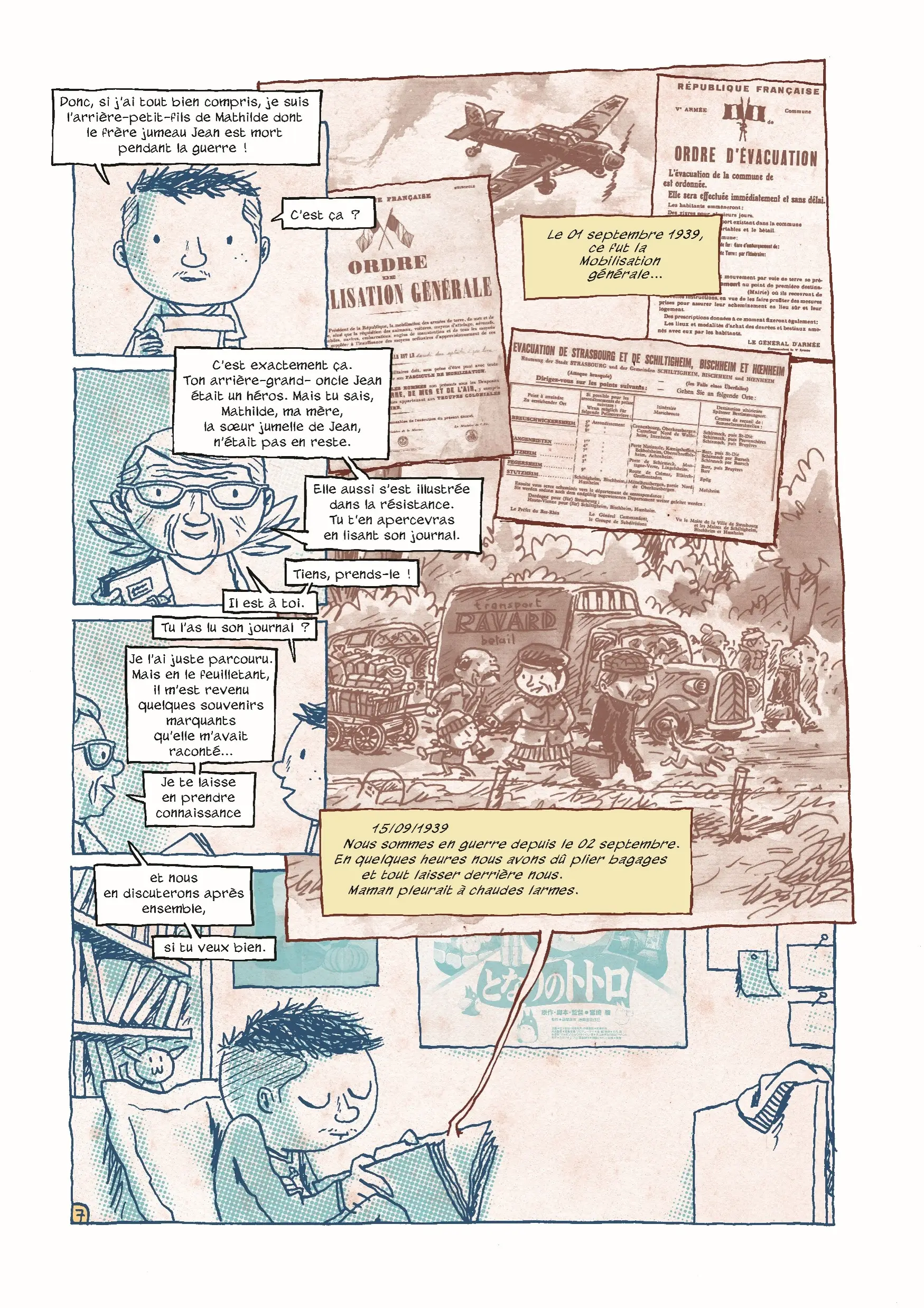 La visite - Le Struthof, un camp méconnu - BD - Dès 10 ans - BD - 9782095030100 - page-intérieure