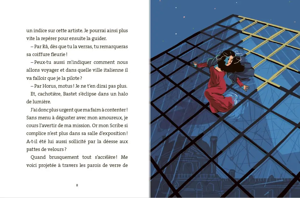 Les nuits de la Joconde - La Joconde en Italie - Premiers romans - Dès 7 ans - Roman - 9782095030322 - page-interieure