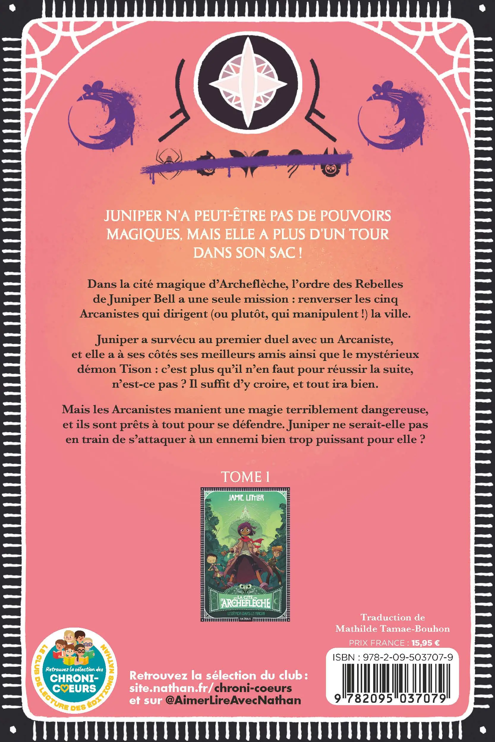La cité d'Archeflèche - Tome 2 : L'ordre des rebelles - Entre aventure, magie et humour - Roman fantastique illustré pour enfants dès 9 ans - Roman - 9782095037079 - page-interieure