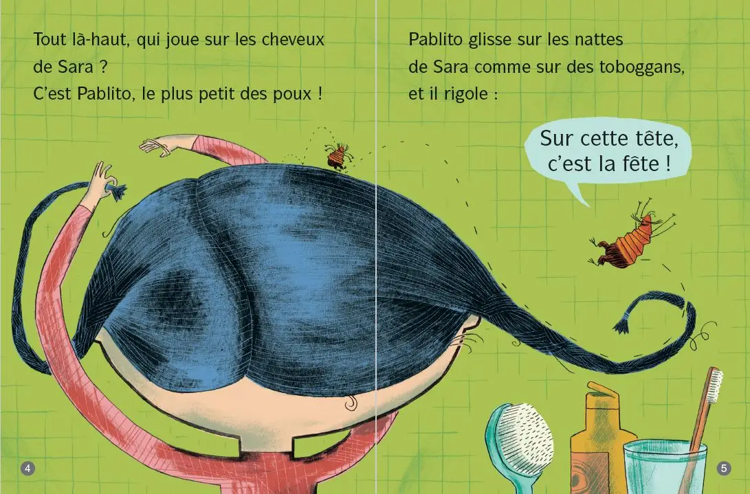 Sauve qui pou ! - Lune Bleue - Dès 6 ans - Roman - 9782095037192 - page-interieure