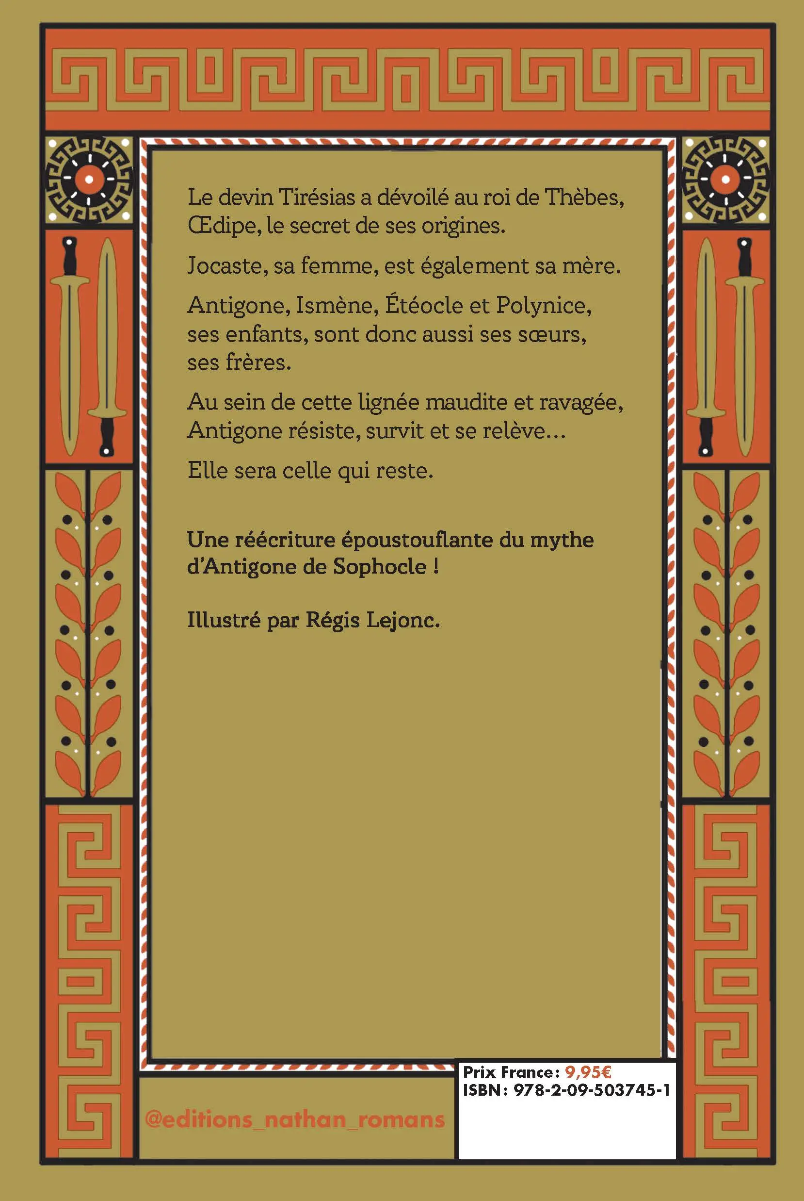 Court toujours : Celle qui reste - Pour revisiter le mythe d'Antigone. Roman avec audio inclus - dès 13 ans - Roman - 9782095037468 - page-interieure