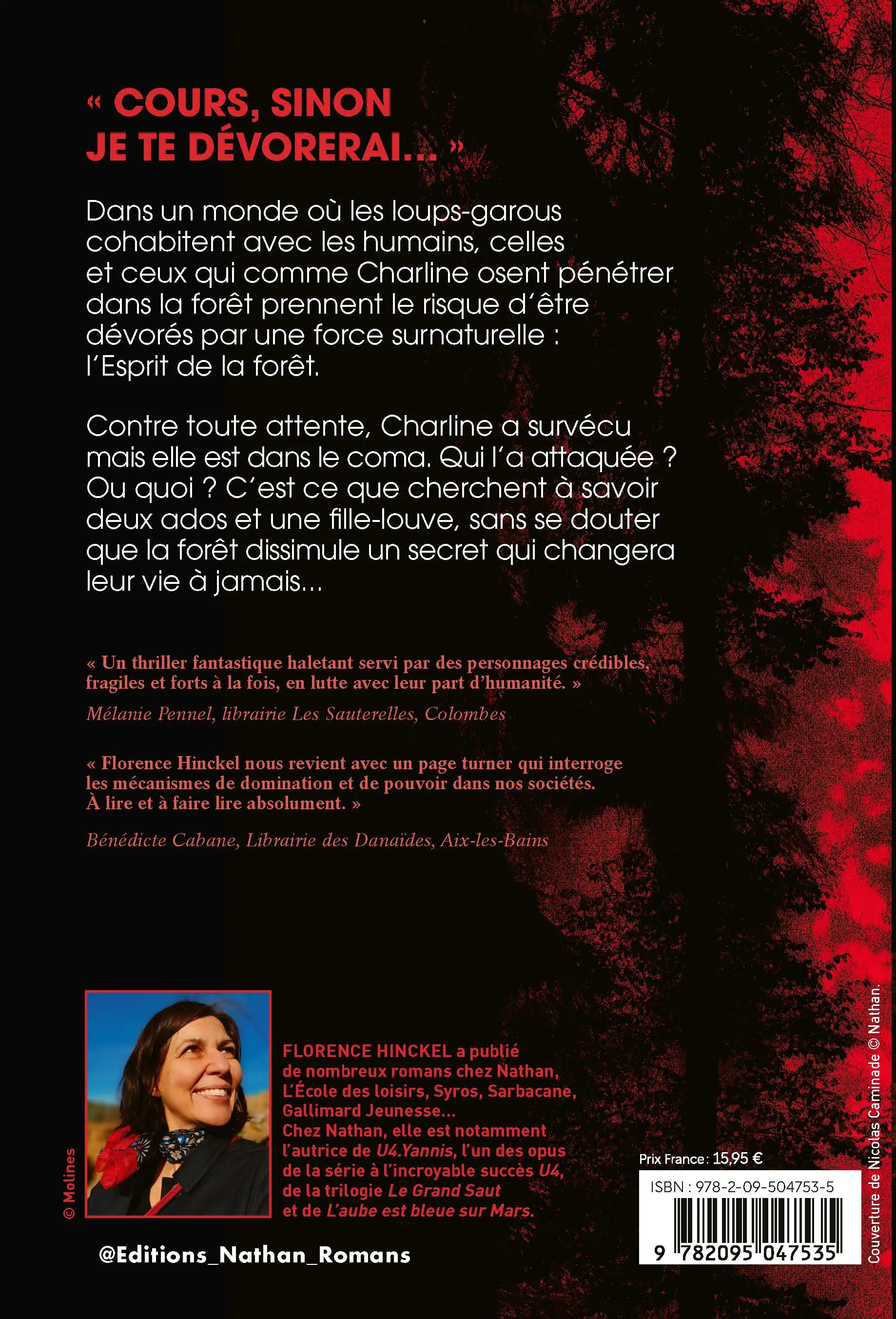 La forêt qui dévore - Un thriller haletant dans un univers contemporain peuplé de loups-garous - Roman - 9782095047535 - page-interieure