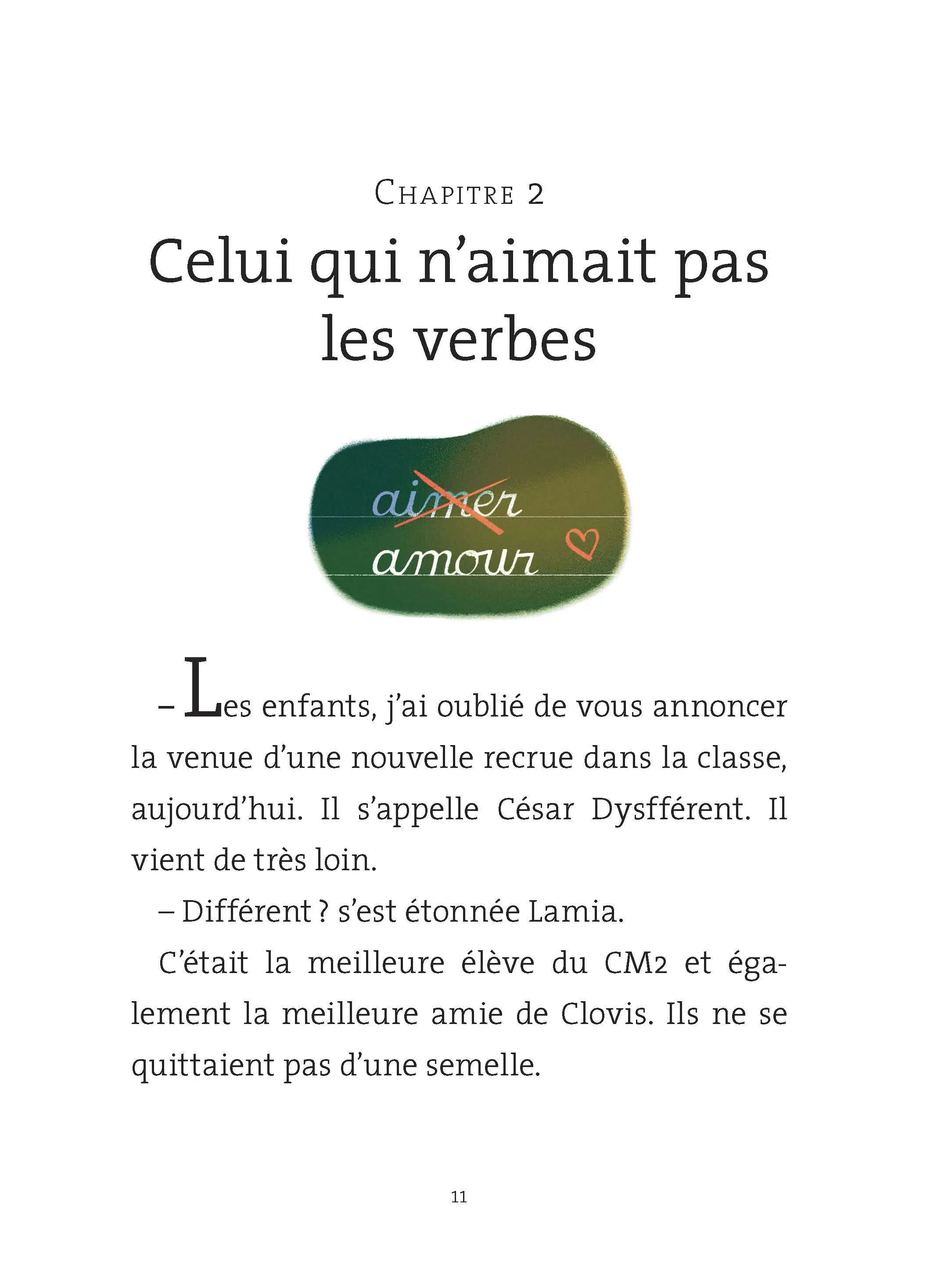 Le Buveur d'encre : L'école des buveurs d'encre - Dès 7 ans - Roman - 9782095054908 - page intérieure