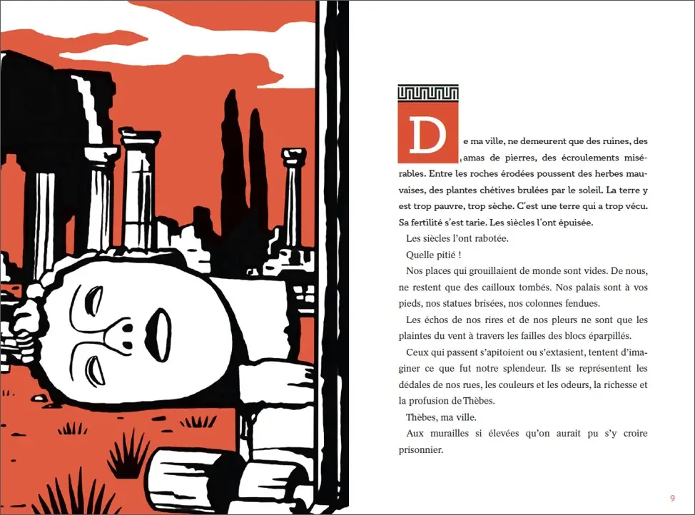 Court toujours : Celle qui reste - Pour revisiter le mythe d'Antigone. Roman avec audio inclus - dès 13 ans - Roman - 9782095037451 - page-intérieure n°2