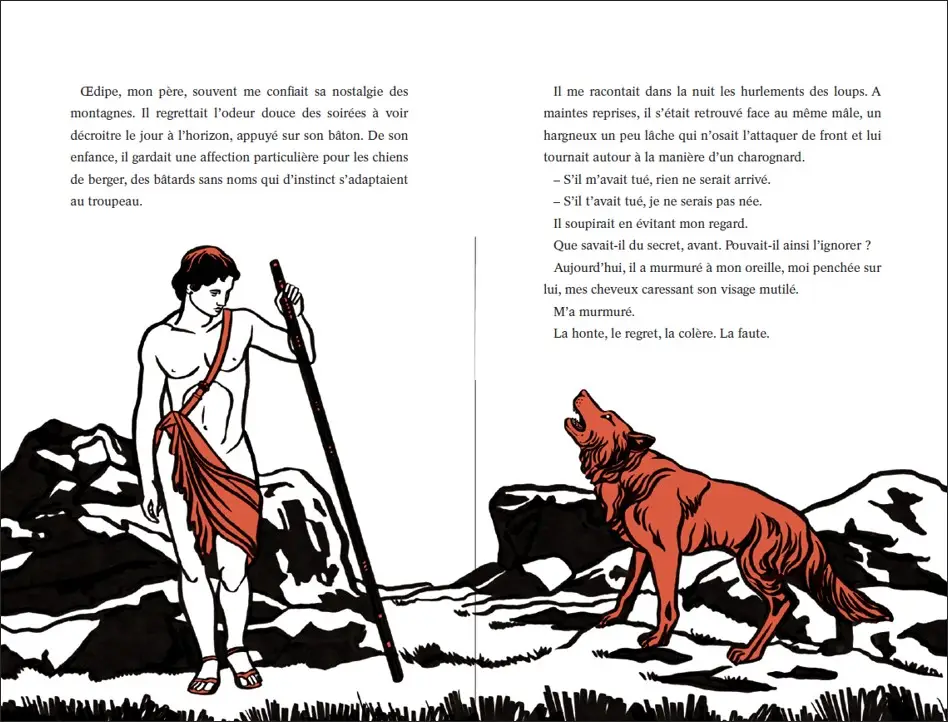 Court toujours : Celle qui reste - Pour revisiter le mythe d'Antigone. Roman avec audio inclus - dès 13 ans - Roman - 9782095037451 - page-intérieure n°3