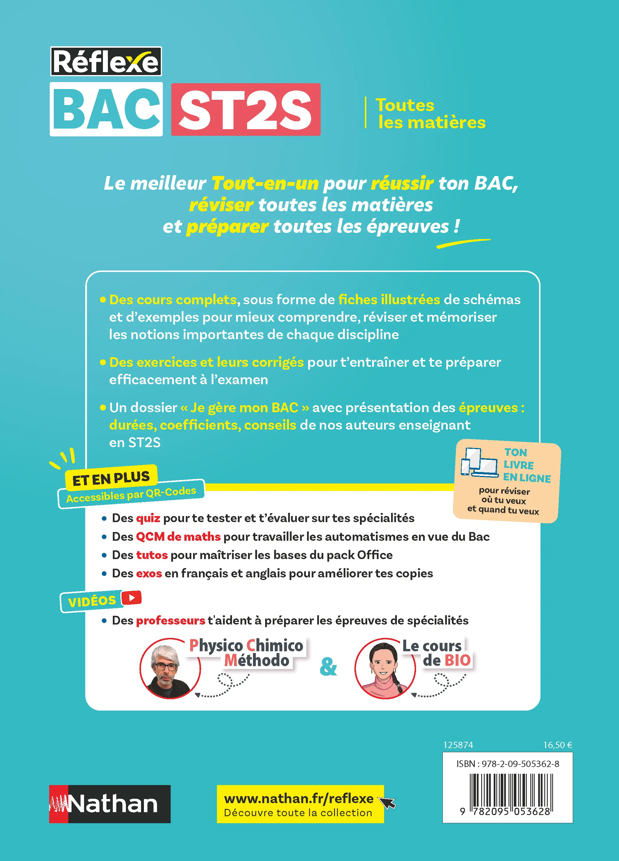 Bac ST2S 1re et Tle - Toutes les matières - Réflexe - 2026 -  - 9782095053628 - page intérieure plat 4