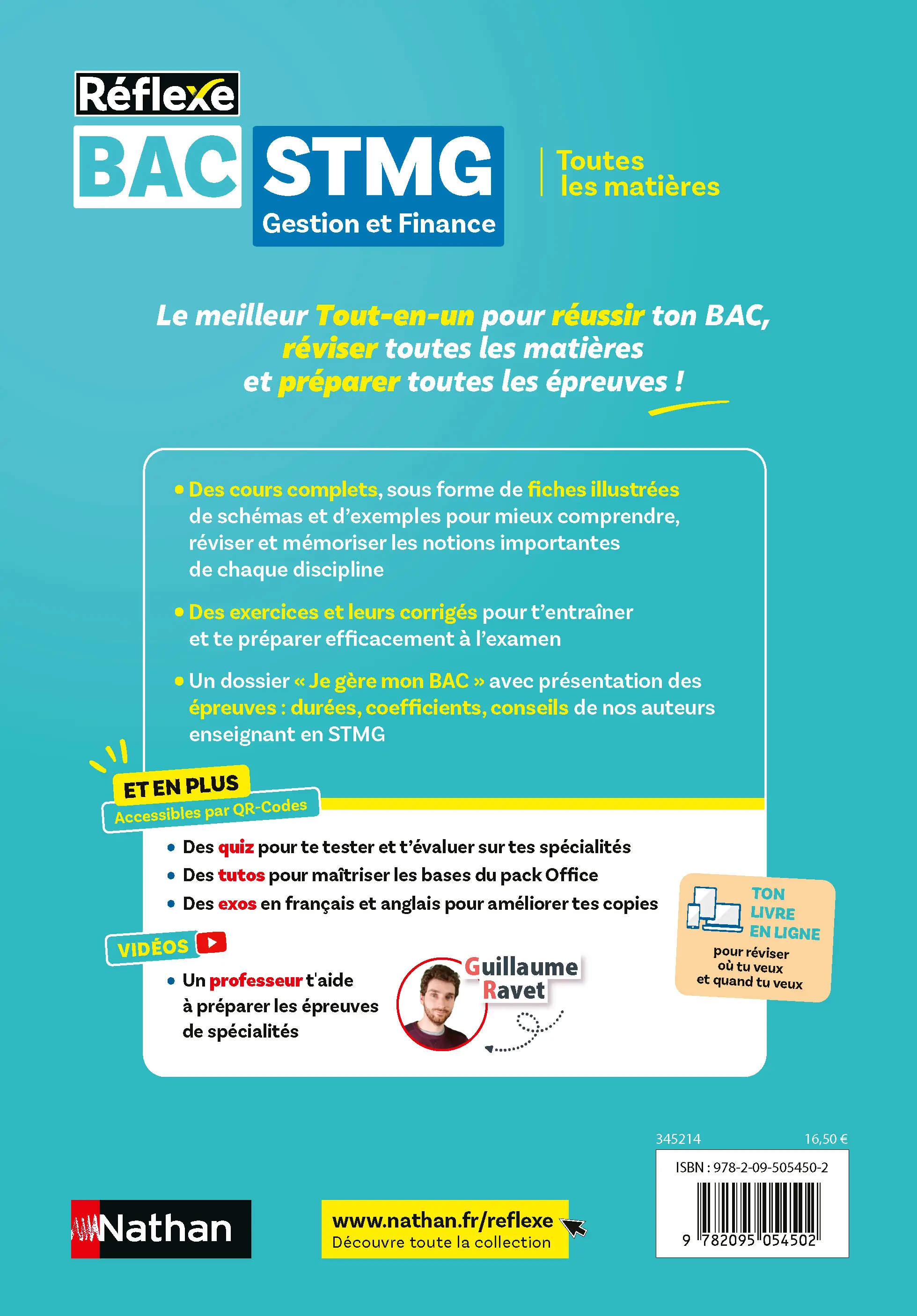 Bac STMG Gestion et Finance Tle + Spécialités 1re -  Toutes les matières - Réflexe - 2026 -  - 9782095054502 - page intérieure plat 4