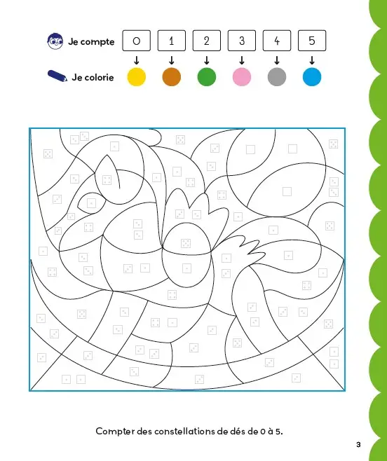 Additions magiques CP - Coloriages malins - Dès 6 ans - Cahier d'activités - 9782095029647 - page-interieure001