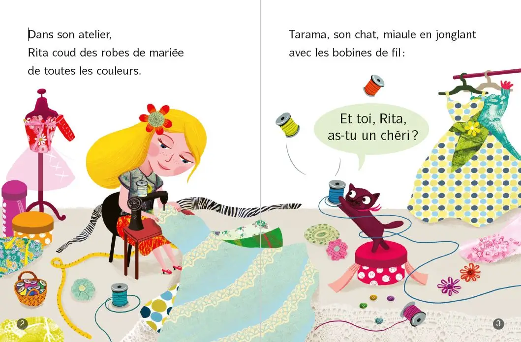 Vive les mariés ! Lune Bleue - roman Dès 6 ans - Roman - 9782095033354 - page-interieure001