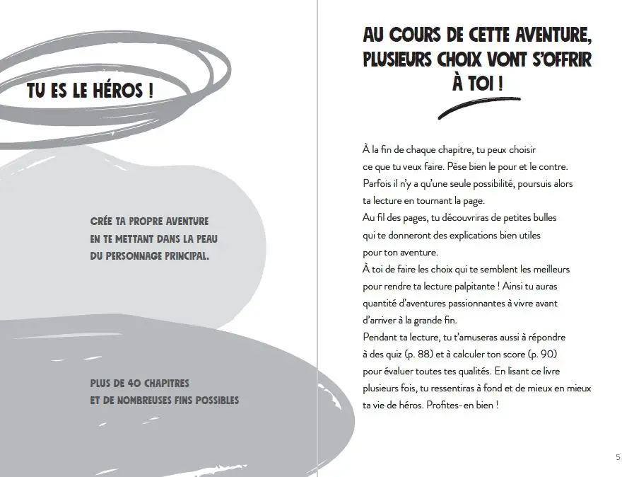 Tu es le héros - Dans la peau d'un dinosaure -  Un livre dont TU ES LE HÉROS ! - Livre immersif - À partir de 8 ans - Roman - 9782095033811 - page-interieure001