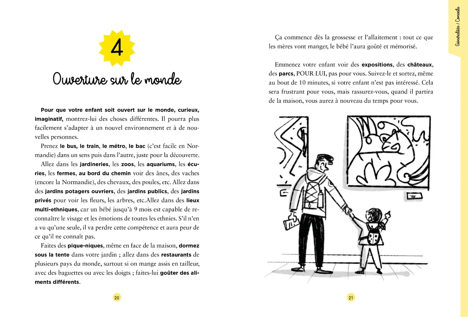 Guide pour les jeunes parents qui ne veulent pas mourir d'épuisement - 66 conseils judicieux d'une pédiatre -Dr Célia Levavasseur - Livre - 9782095001087 - page-interieure002