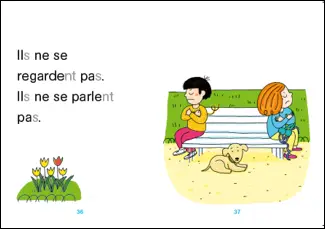 Regarde je lis ! 4 histoires de Mila et Noé Vive les copains - Niveau 1 - Dès 5 ans - Roman - 9782095029920 - page-intérieure002