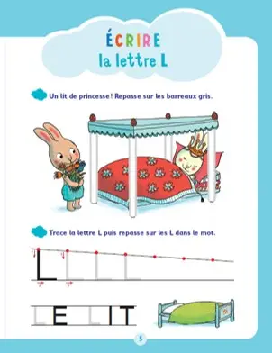 J'apprends et j'écris - Les lettres - Moyenne Section - Cahier d'exercices - 9782095030469 - page-intérieure002